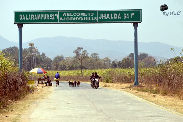 Way to Ajodhya Hills