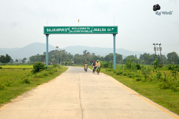 Way to Ajodhya Hills