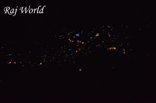 Night view of Kurseong