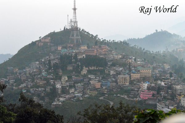 Kurseong Town from Dow Hill