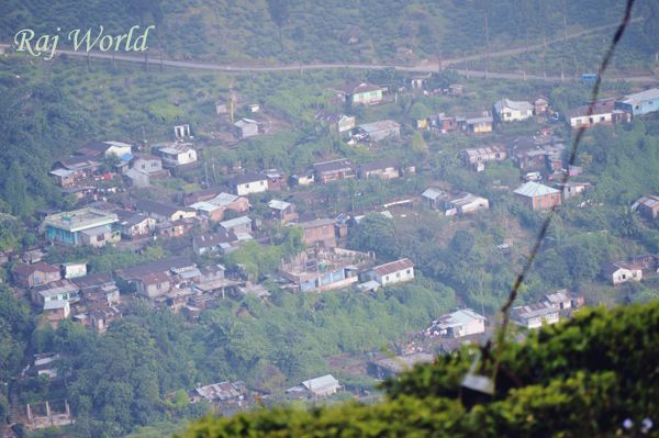 Village as seen from Eagle's Crag