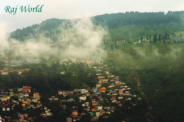 Kurseong Town and Dow Hill