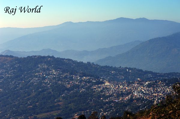 Kalimpong Town as seen from DLO